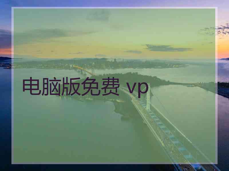 电脑版免费 vp