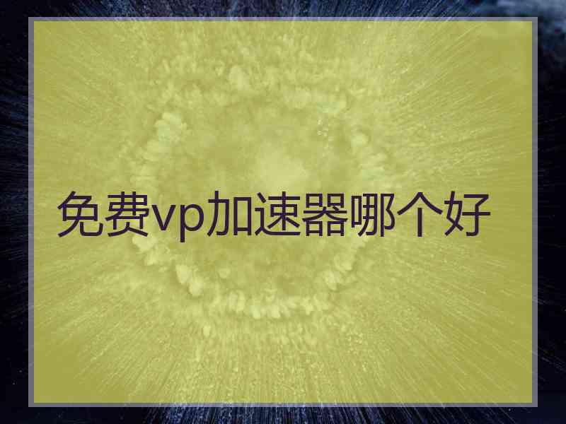 免费vp加速器哪个好