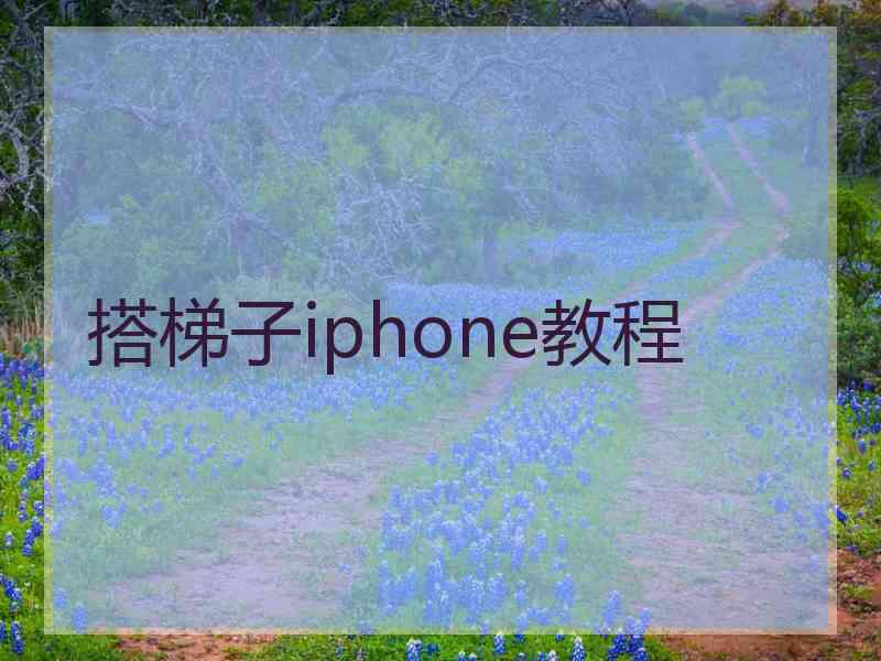 搭梯子iphone教程