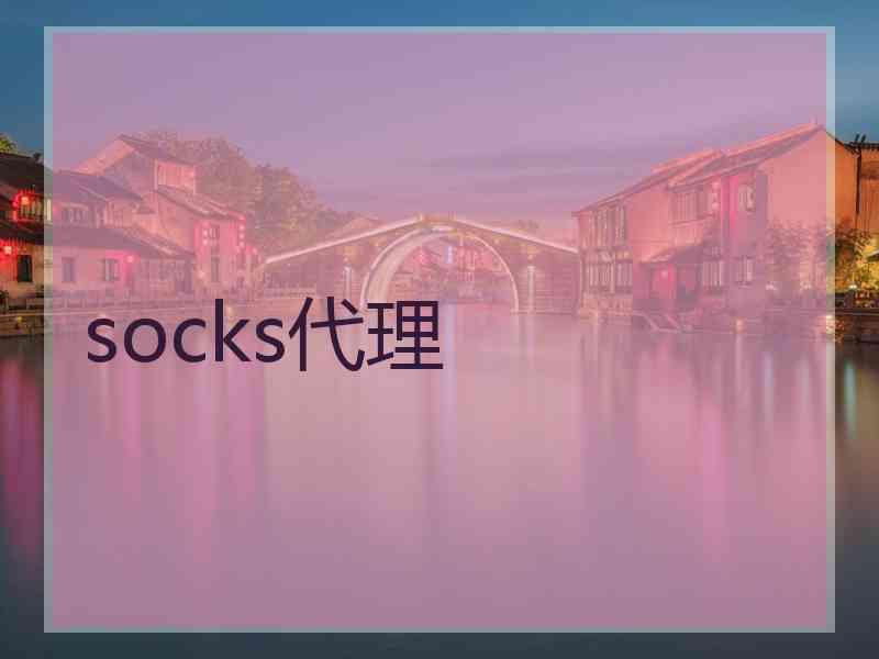 socks代理