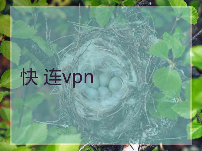 快 连vpn