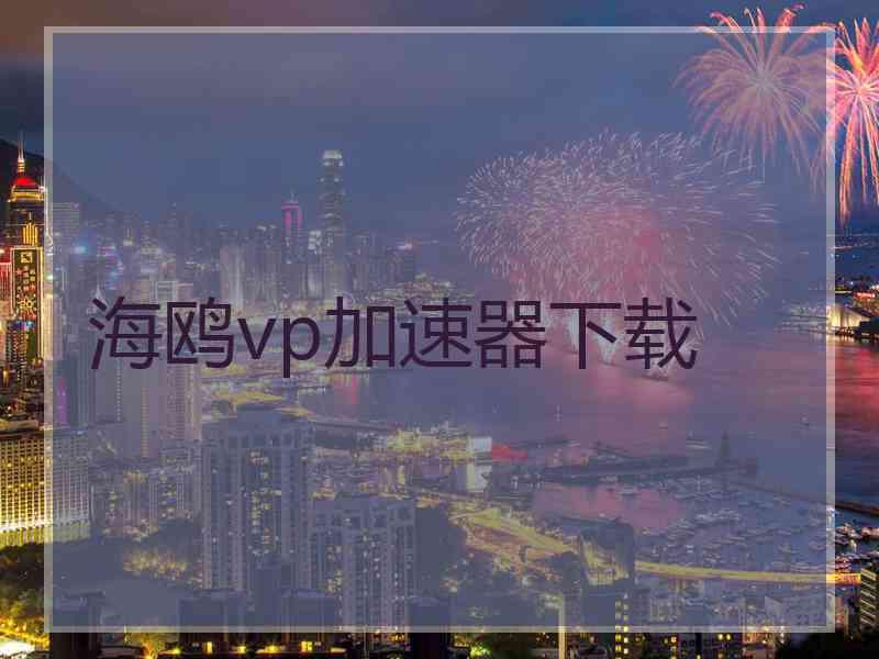 海鸥vp加速器下载