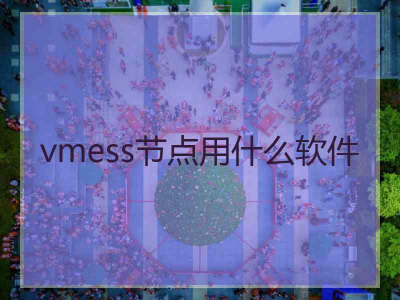 vmess节点用什么软件