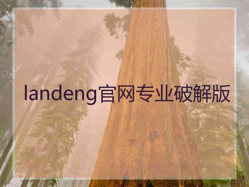 landeng官网专业破解版