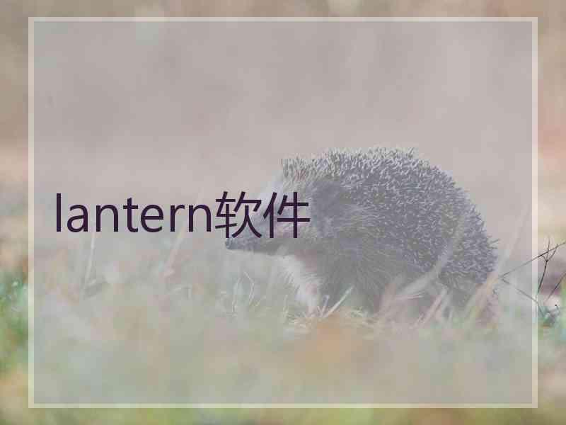 lantern软件