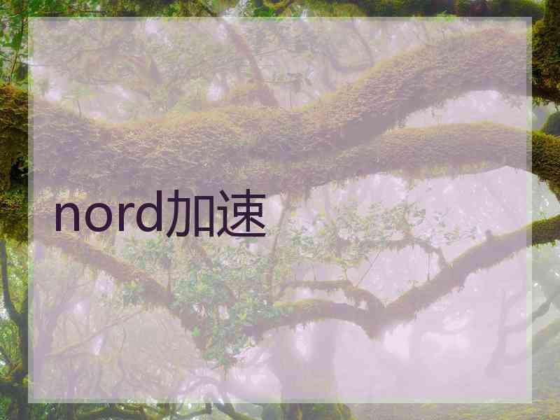 nord加速