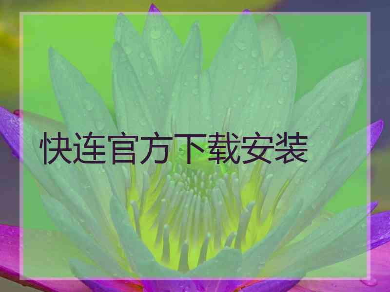 快连官方下载安装