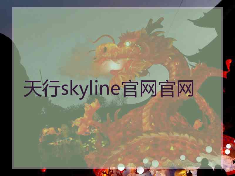 天行skyline官网官网