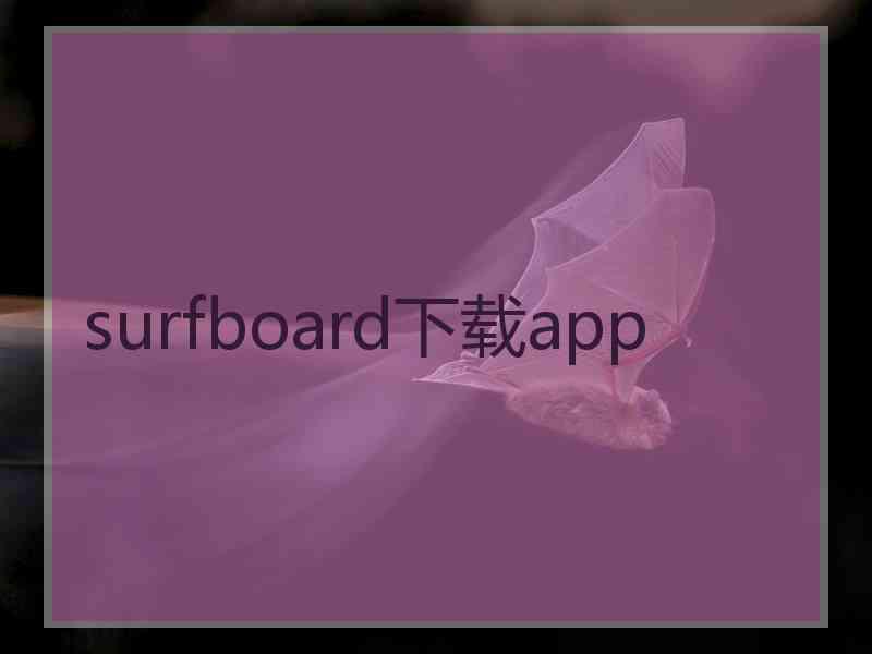 surfboard下载app