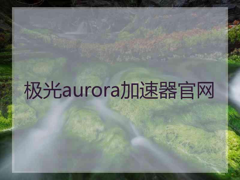 极光aurora加速器官网