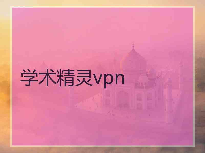 学术精灵vpn