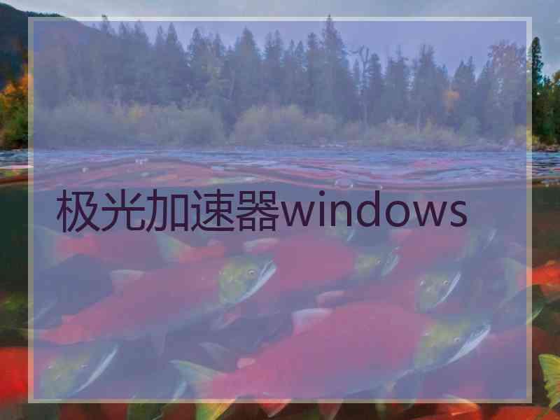 极光加速器windows