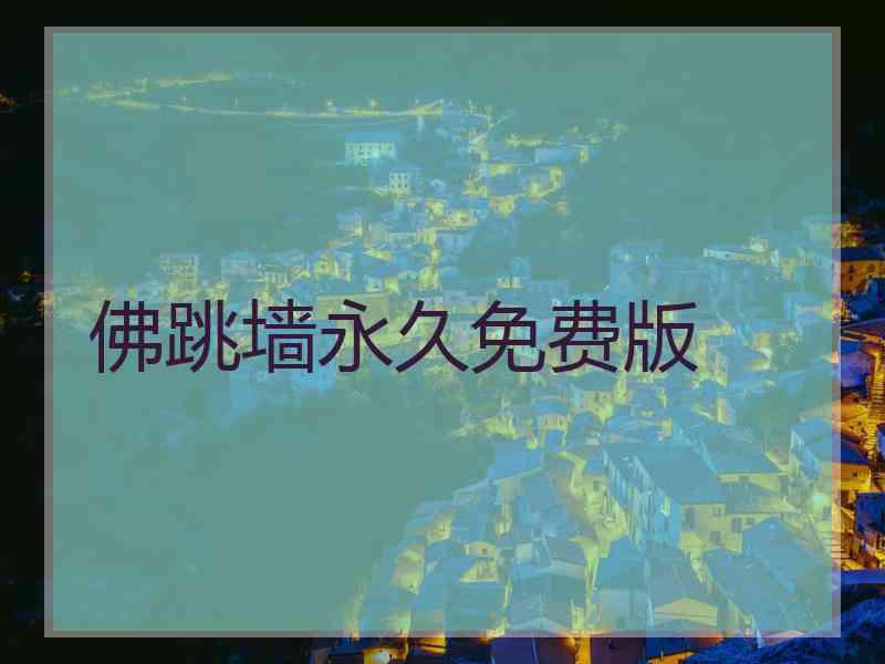 佛跳墙永久免费版