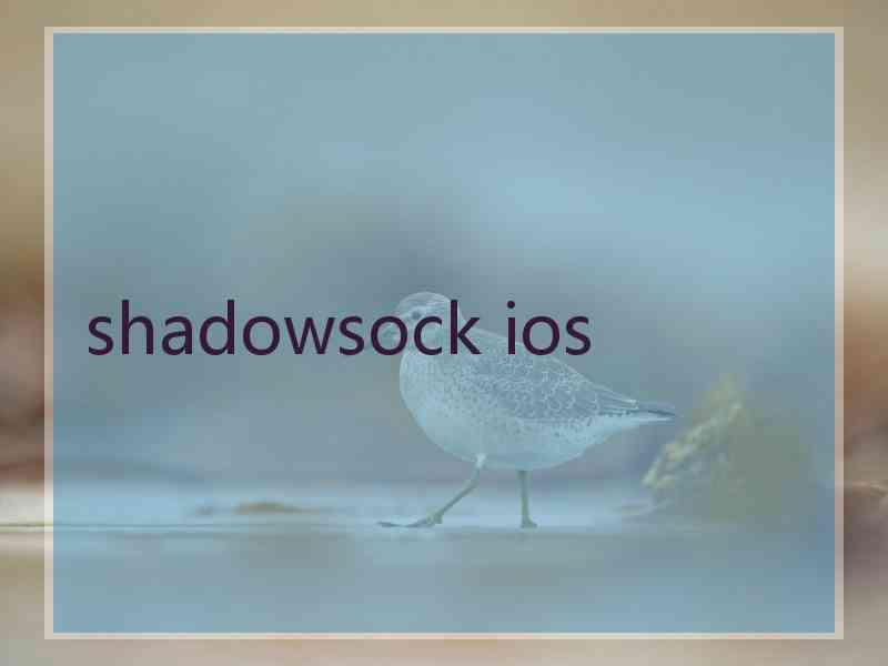 shadowsock ios