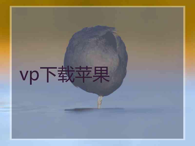 vp下载苹果