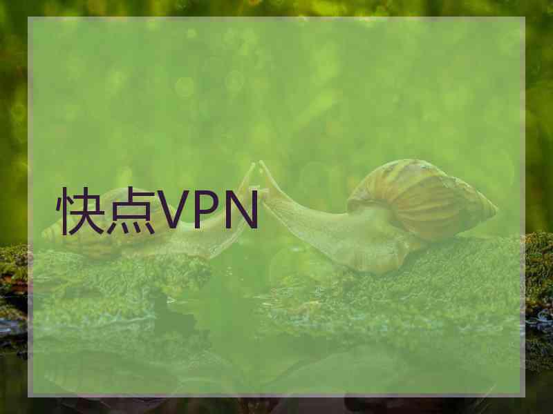 快点VPN