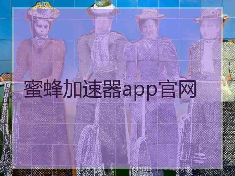 蜜蜂加速器app官网