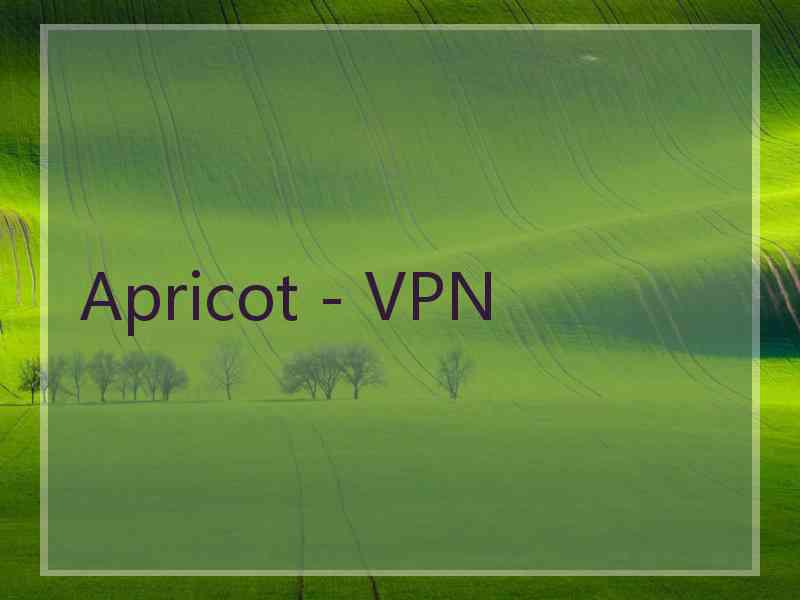 Apricot - VPN