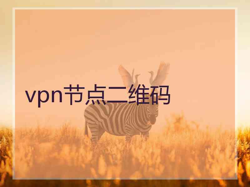 vpn节点二维码