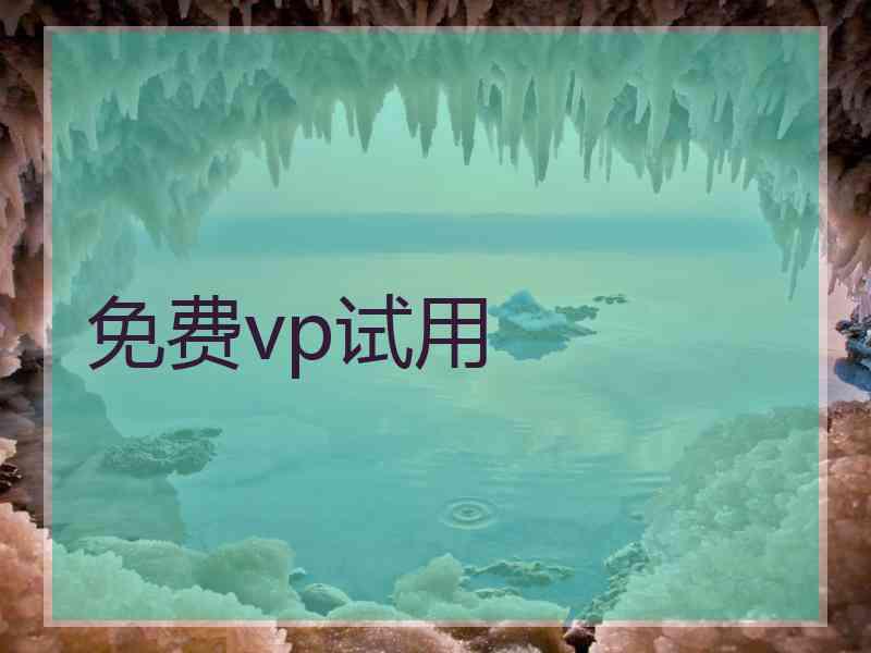 免费vp试用