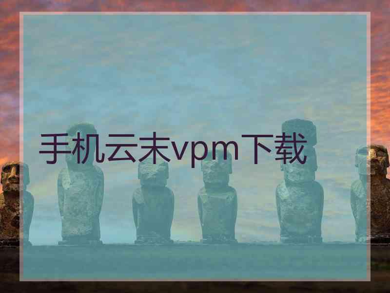 手机云末vpm下载