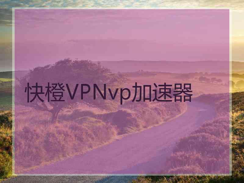 快橙VPNvp加速器